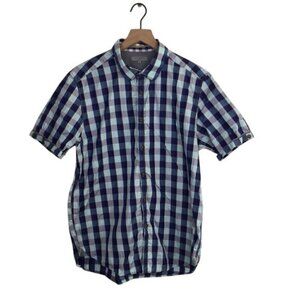 Ted Baker London Men's Checkered Shirt Size 5 (XL)
